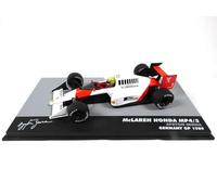 OPO 10 - Formel 1 Auto 1/43 kompatibel mit McLaren MP4/5#1 Ayrton Senna Sieger Deutschland GP F1 1989-724