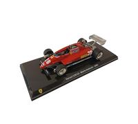 OPO 10 - Fórmula 1 Compatible con Ferrari 126 C2 Mario Andretti 1982 - Coche en Miniatura a Escala 1/24 - GF033