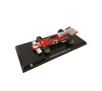OPO 10 - Fórmula 1 Compatible con Ferrari 312 B2 Jacky Ickx 1972 - Coche en Miniatura a Escala 1/24 - GF047