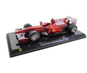 OPO 10 - Fórmula 1 Compatible con Ferrari F10 Fernando Alonso 2010 - Modelo de Coche a Escala 1/24 - GF046