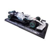 OPO 10 - Fórmula 1 Compatible con Mercedes-AMG F1 W10 EQ Power + Lewis Hamilton Winner 2019 - Modelo 1/24 - OR071