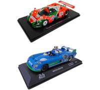OPO 10 - Lot Von 2 Autos 24h Le Mans 1/43: Mazda 787B Winner 1991 + Matra MS670B 1974 - LM02+24LM19