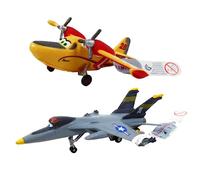 OPO 10 - Lote de 2 Aviones de la película Planes - Bullyland 7cms - LFA04