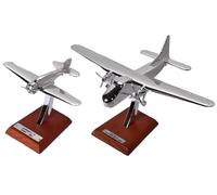 OPO 10 - Lote de 2 Aviones Miniatura de colección Silver Chrome 1/200: Lockheed + Bristol: Ver Fotos / SPL12