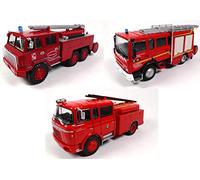 OPO 10 - Lote de 3 Camiones de Bomberos 1/43 compatibles con Compatible con Renault Vi S180 + BERLIET GAK + FF 6x6 (P2 + P8 + P11)
