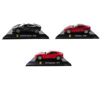 OPO 10 - Lote de 3 Coches 1/43: Compatible con Ferrari LaFerrari + 812 Superfast + Portofino Ixo para Ediciones Salvat - LSC10
