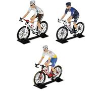 OPO 10 - Lote de 3 Figuras de Corredores Ciclistas del Tour de Francia 2023 - compatibles con Solido 1/18 - TDF12-13-16