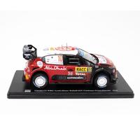 OPO 10 - Maqueta de Coche a Escala 1/24 Compatible con Citroen C3 WRC - Loeb-Elena - Rally RACC Catalunya-Costa Daurada 2018 - WRC502