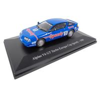 OPO 10 - Maqueta de Coche a Escala 1/43 Compatible con Alpine V6 GT Turbo Europa Cup Speedy 1985-057
