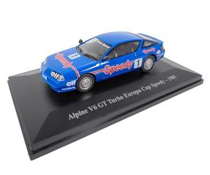 OPO 10 - Maqueta de Coche a Escala 1/43 Compatible con Alpine V6 GT Turbo Europa Cup Speedy 1985-057