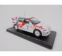 OPO 10 - Modelo de Coche a Escala 1/24 Compatible con Mitsubishi Lancer EVO III Makinen/Harjanne 1000 Lakes Rally 1996 - RVQ47