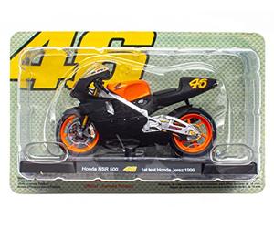 OPO 10 Moto 1/18 de "El Doctor Valentino Rossi #46, reproducción Compatible con Honda NSR 500-1ª Prueba Honda Jerez 1999 - VR029