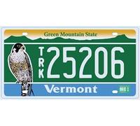 OPO 10 - Placa DE Licencia DE AUTOMÓVIL EE. UU. - 30x15 cms réplica en Metal: Vermont (C45)