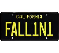 OPO 10 - Placa de matrícula metálica del Coche de la Serie de televisión Lucifer