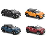 OPO 10 - Set de 4 Coches en Miniatura compatibles con Citroën DS3 Crossback Escala 1:64 3 Inches 7,5cm Norev - 019712