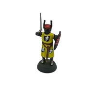 OPO 10 - Soldado de Plomo, Escala 1/32, 54 mm: Figura de Caballero alemán, período Medieval - Alemania - Almirall Palou SOL07