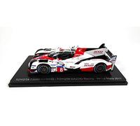 OPO 10 - Toyota TS050 Hybrid Nº 8 - Toyota GAZOO Racing - 8º Le Mans 2017 - Buemi-Davidson-Nakajima - Spark 1/43 para Hachette Japón - 01 -