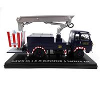 OPO 10 - Utility 1:43 Compatible con Renault Saviem SG4 R 35 EDF Cesta elevadora (UTR33)