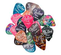 opocc picks-for su púa de guitarra de colores Pearl celuloide para guitarra eléctrica, acústica, guitarra de graves o. 0,46 mm, 0,71 mm y 0,96 mm, varios colores púas de guitarra