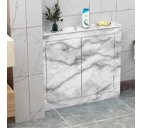 OPOLDBDMAC Cubierta De Radiador El Hogar Estante Para Gabinete Con Cubierta Moderno Pintado Armario Decorativo, Soporte De Exhibición De La Cubierta Del Radiador(4-side-E,60x60cm/23.6x23.6in)