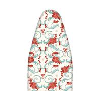 OPOLDBDMAC Funda De Tabla De Planchar Blancos Funda De Planchado con Almohadilla Funda De Planchar para Tabla De Planchar 90x30 100x33 110x35 120x38(Color3,120x40cm/48x15in)