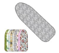 OPOLDBDMAC Funda para Tabla De Planchar 100x30cm 110x35cm Acolchado Engrosado Funda Tabla De Planchar Ajustable, Reflecta Vapor Y Calor, Funda 100% Algodón(Color3,90x30cm/36x12in)