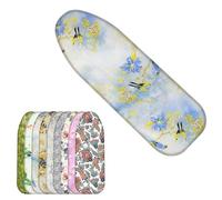 OPOLDBDMAC Funda para Tabla De Planchar 100x30cm 110x35cm Acolchado Engrosado Funda Tabla De Planchar Ajustable, Reflecta Vapor Y Calor, Funda 100% Algodón(Color4,100x35cm/39x13in)