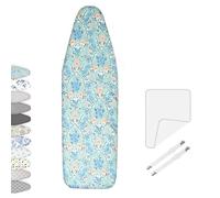 OPOLDBDMAC Funda para Tabla De Planchar Estándar, Funda Tabla De Planchar con Cordón, 90x30cm 100x34cm 110x34cm 120x38cm Funda De Planchado para Hogar Hotel(Green,122x38cm/48x15in)