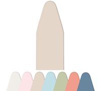 OPOLDBDMAC Funda Tabla De Planchar 125 X 45 Cm, Funda para Tabla De Planchar Algodón Funda De Planchar Elástica Fundas para Tablas Planchar Resistente Al Calor(Khaki,108x45cm/43x18in)