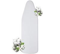 OPOLDBDMAC Funda Tabla De Planchar Acolchado Grueso 120x40 130x40 140x45 Funda para Tabla De Planchar Reflejo De Vapor Almohadilla，Funda De Planchar Ajustable(Silver,135x56cm/53cx22in)