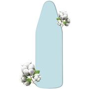 OPOLDBDMAC Funda Tabla De Planchar Acolchado Grueso 120x40 130x40 140x45 Funda para Tabla De Planchar Reflejo De Vapor Almohadilla，Funda De Planchar Ajustable(Light Blue,90x45cm/35x18in)