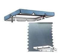 OPOLDBDMAC Techo De Repuesto para Balancín De Jardín, Cubierta De Repuesto para Columpio De Patio 2 Y 3 Plazas Cubierta De Hamaca Al Aire Libre, Impermeable Anti-UV(Blue,64x45in-164x114cm)