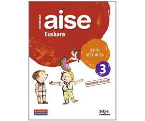 OPORRETAN AISE EUSKARA 3 LEHEN HEZKUNTZA VACACIONES SANTILLANA