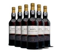 Oporto Dow's Fine Tawny - Vino Generoso de Portugal - Combinalo con Quesos Afinados y Postres Sofisticados - ¡Eleva tus Momentos con Elegancia! - Pack 6 Botellas 750ml