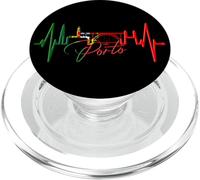 Oporto Skyline Latido del Corazón Portugal Me Encanta Porto PopSockets PopGrip para MagSafe