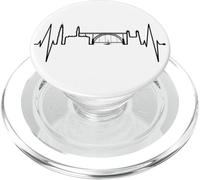Oporto Skyline Latido del Corazón Portugal Me Encanta Porto PopSockets PopGrip para MagSafe