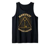 Oportunidades manifiestas Símbolo Clave Motivación Camiseta sin Mangas