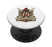 Oposición Leal Desde 1776 Escudo Liberty Cap Shield PopSockets PopGrip Adhesivo