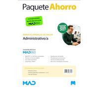 Oposiciones Administrativo/a del Servicio Andaluz de Salud. Paquete Ahorro de Libros y Curso MAD360