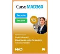 Oposiciones Atención en salas de museos (E1) Ministerio de Cultura. Paquete Ahorro de Libros y Curso MAD360 (Parte Común + Parte Específica)