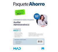 Oposiciones Auxiliar Administrativo/a del Ayuntamiento de Pozuelo de Alarcón. Paquete Ahorro de Libros y Curso MAD360