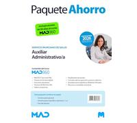 Oposiciones Auxiliar Administrativo/a del Servicio Murciano de Salud. Paquete Ahorro de Libros y Curso MAD360