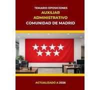 Oposiciones Auxiliar Administrativo de la Comunidad de Madrid: Temario resumido
