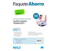 Oposiciones Auxiliar Sanitario Titulado (A.S.T.) de la Diputación Provincial de Alicante. Paquete Ahorro de Libros y Curso MAD360