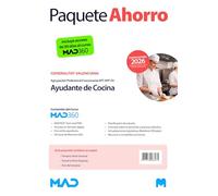 Oposiciones Ayudante de Cocina (APT-APF-05) de la Generalitat Valenciana. Paquete Ahorro de Libros y Curso MAD360