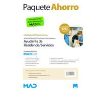 Oposiciones Ayudante de Residencia/Servicios (Agrupación Profesional Funcionarial) de la Generalitat Valenciana. Paquete Ahorro de Libros y Curso MAD360