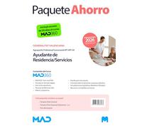 Oposiciones Ayudante de Residencia/Servicios (APT-APF-04) de la Generalitat Valenciana. Paquete Ahorro de Libros y Curso MAD360