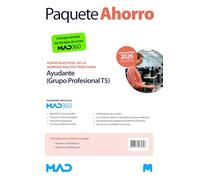 Oposiciones Ayudante (Grupo Profesional T5) de la Agencia Estatal de la Administración Tributaria. Paquete Ahorro de Libros y Curso MAD360