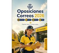 Oposiciones Correos 2026: Productos, servicios, reparto, paquetería, atención al cliente, procesos operativos, test y simulacros corregidos