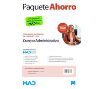 Oposiciones Cuerpo Administrativo de la Comunidad Autónoma de Castilla y León. Paquete Ahorro de Libros y Curso MAD360